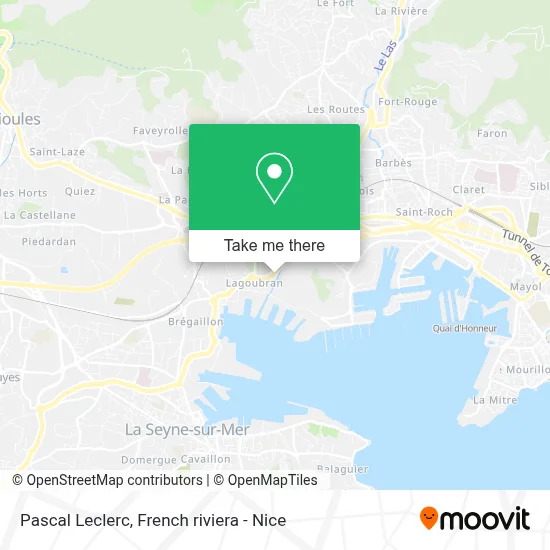 Mapa Pascal Leclerc
