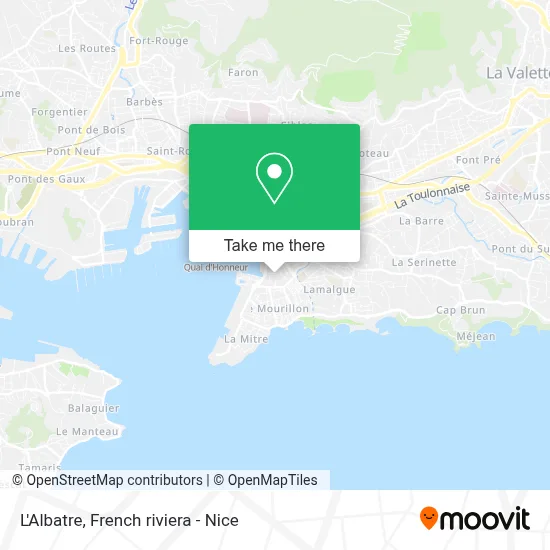 L'Albatre map