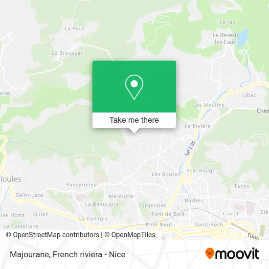 Majourane map