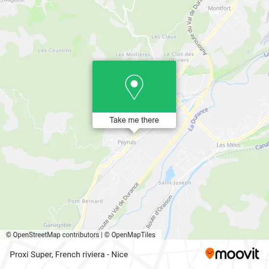 Proxi Super map