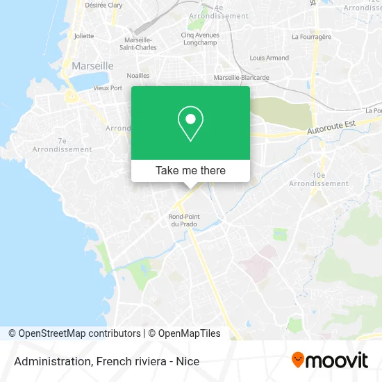 Administration map