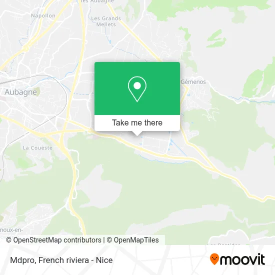 Mdpro map