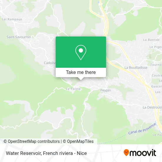 Réservoir D'Eau map