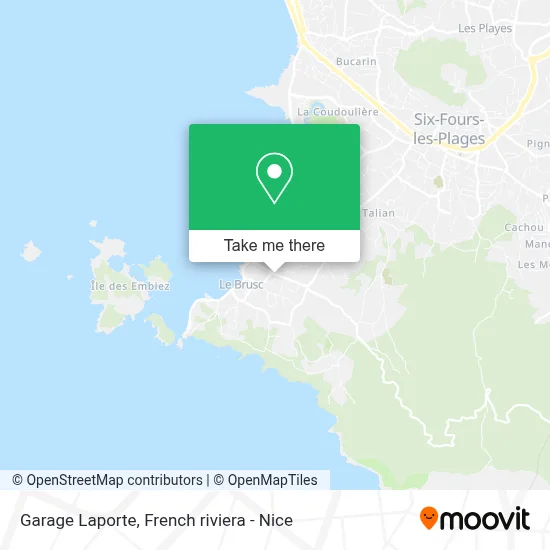 Garage Laporte map
