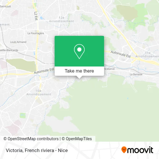 Victoria map