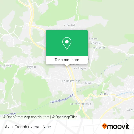 Avia map