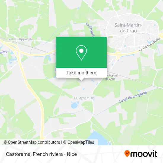 Castorama map