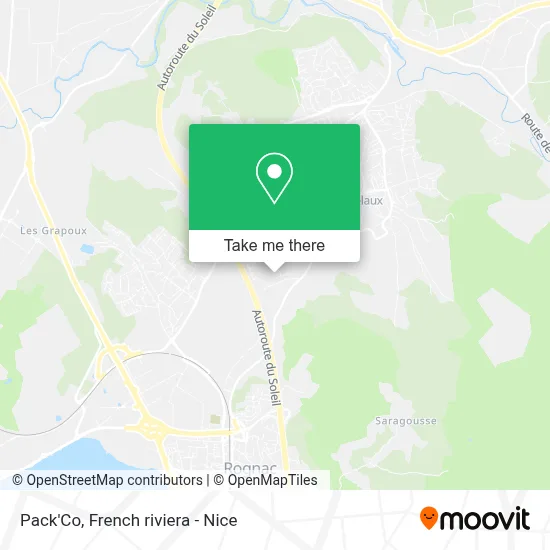 Pack'Co map