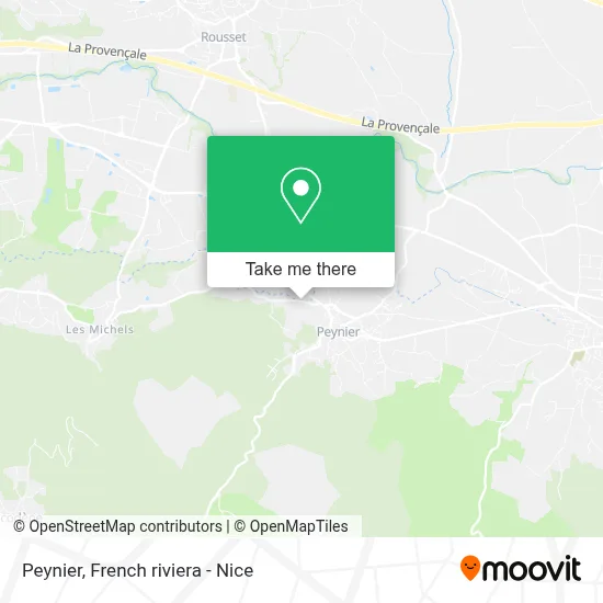 Peynier map