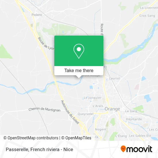 Passerelle map