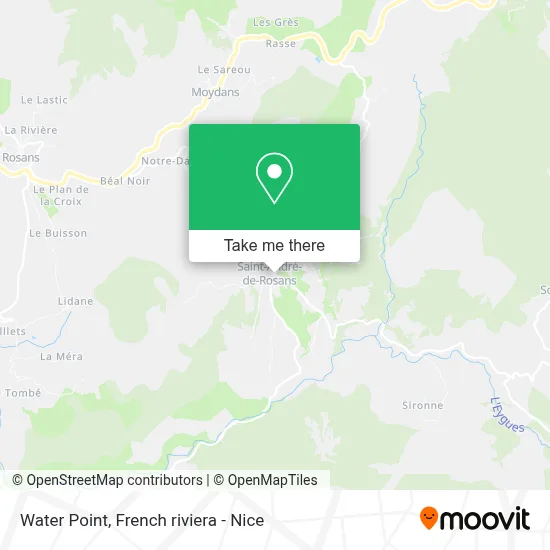 Point D'Eau map