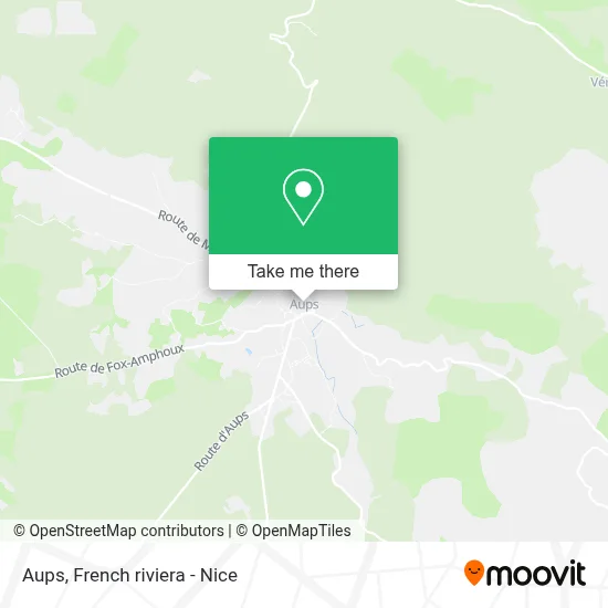 Aups map