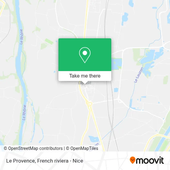 Le Provence map