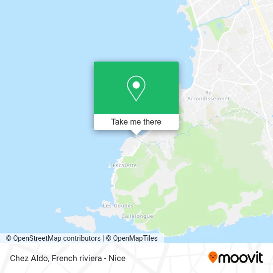 Chez Aldo map