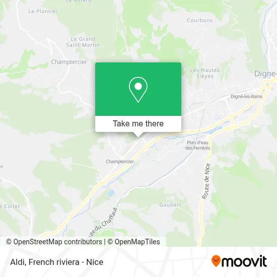 Aldi map
