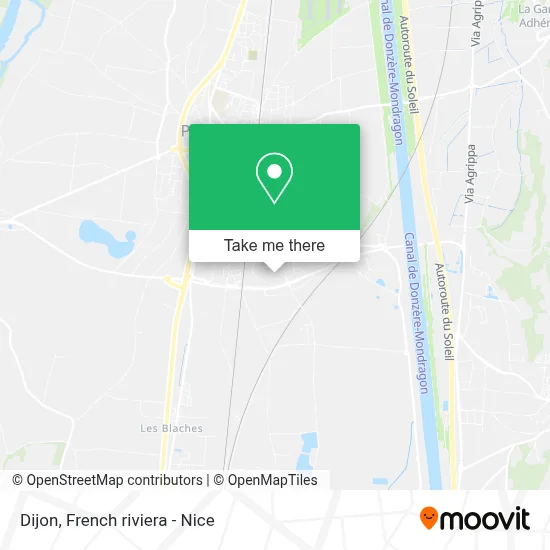 Dijon map
