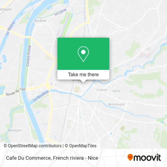 Cafe Du Commerce map