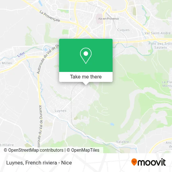 Luynes map