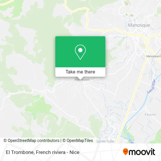 El Trombone map