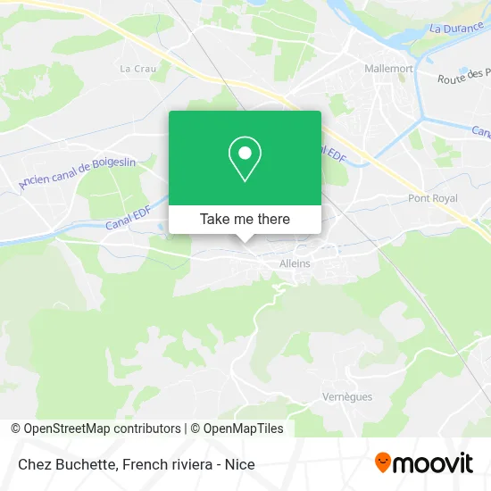 Chez Buchette map