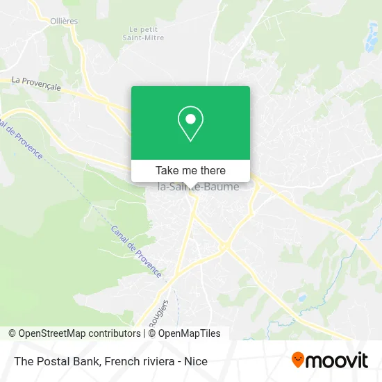 La Banque Postale map