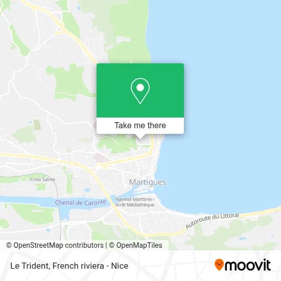 Le Trident map