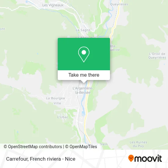 Carrefour map