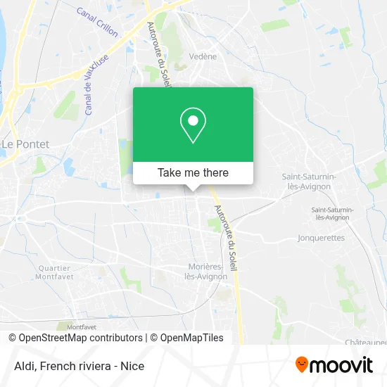 Aldi map
