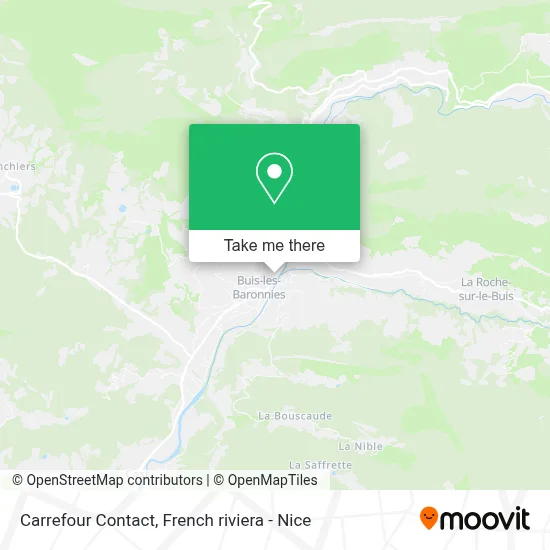 Carrefour Contact map