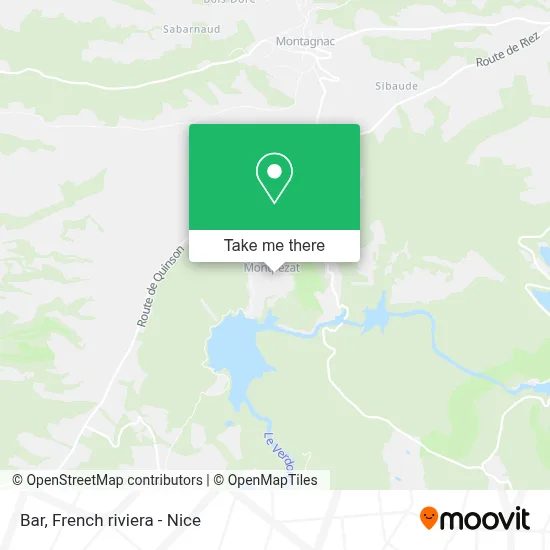 Bar map