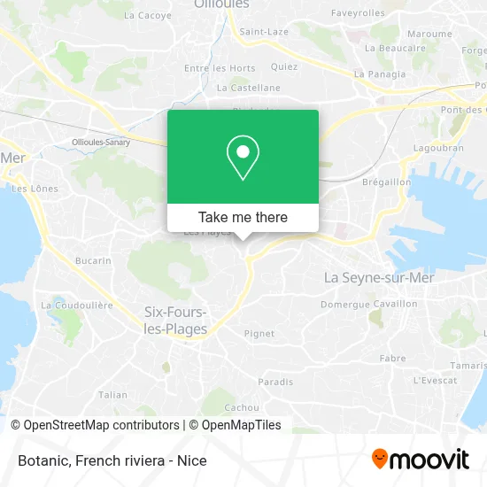 Mapa Botanic