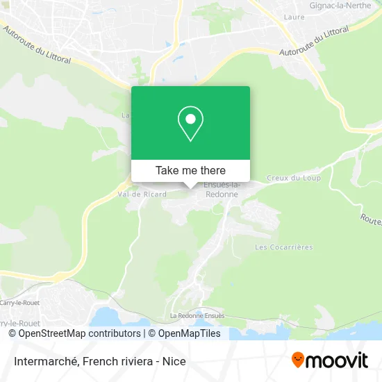 Intermarché map
