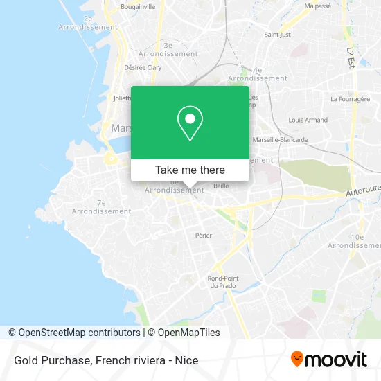 Achat Or map