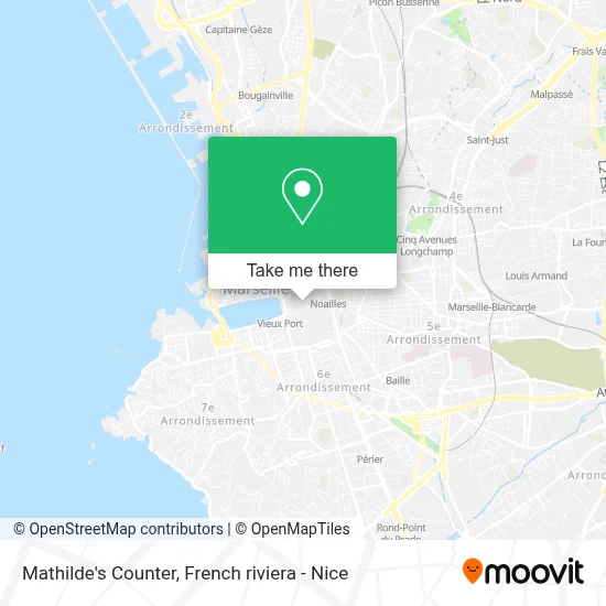 Le Comptoir De Mathilde map