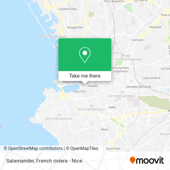 Salamander map
