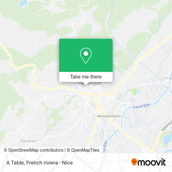 A Table map