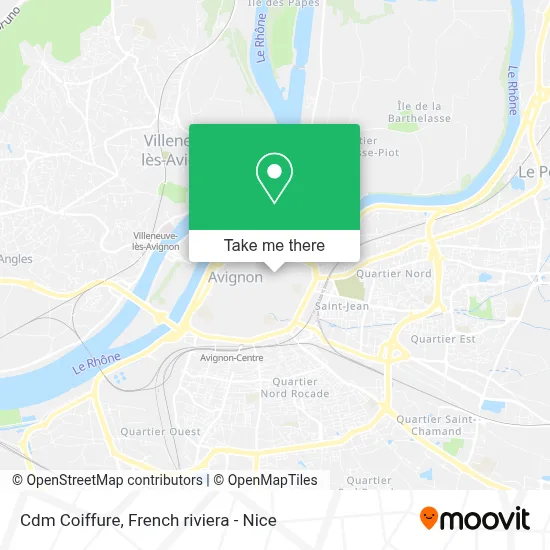 Cdm Coiffure map