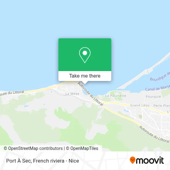Port À Sec map