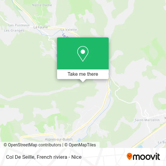 Col De Seille map