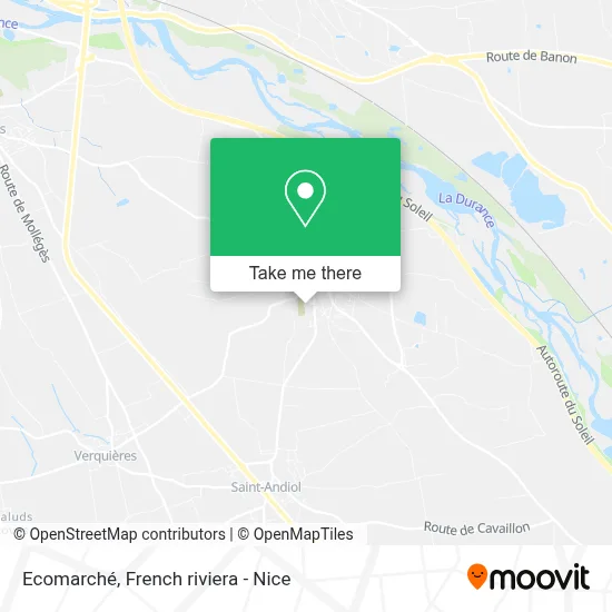 Ecomarché map
