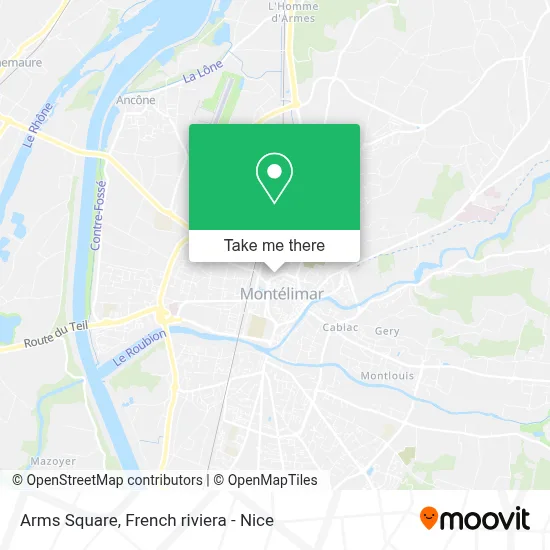 Place D'Armes map