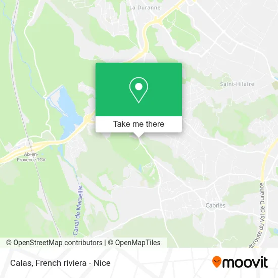 Calas map