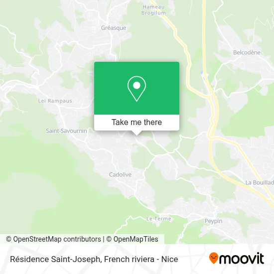 Résidence Saint-Joseph map