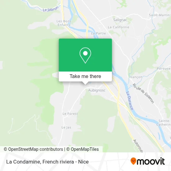 La Condamine map