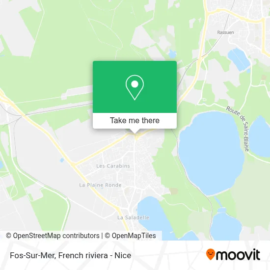 Fos-Sur-Mer map