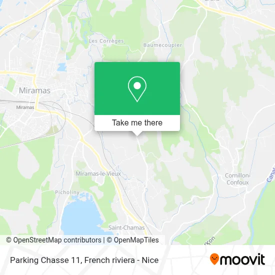 Parking Chasse 11 map