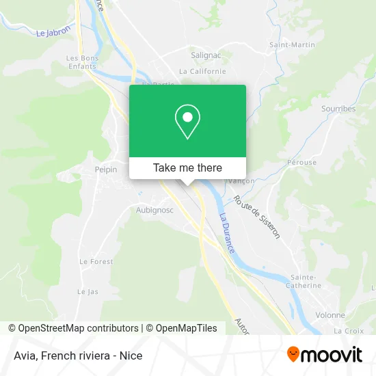 Avia map