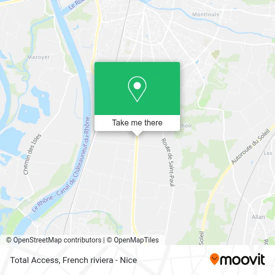 Mapa Total Access