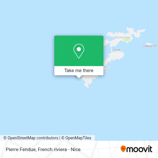 Pierre Fendue map