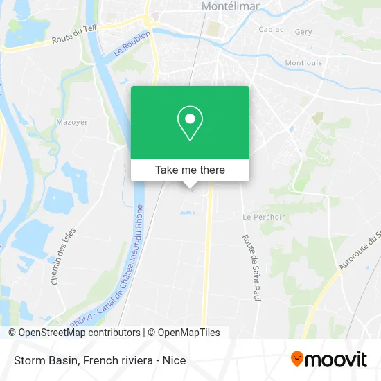 Bassin D'Orage map